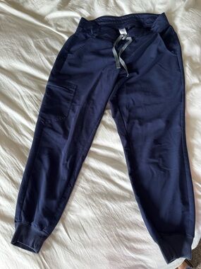 Figs Women's Technical Collection  Joggers in Navy Blue
